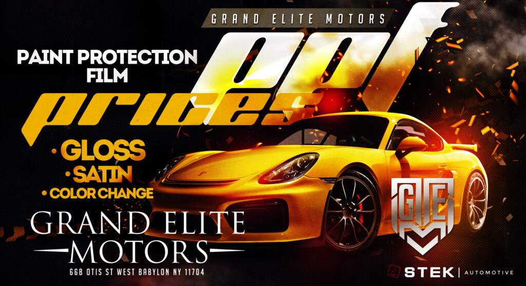 paint protection film packages and pricing